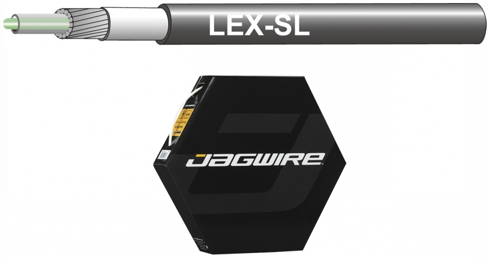 

Jagwire Троса рубашка 4мм LEX со смазкой Slick-Lube 50 м (0), White
