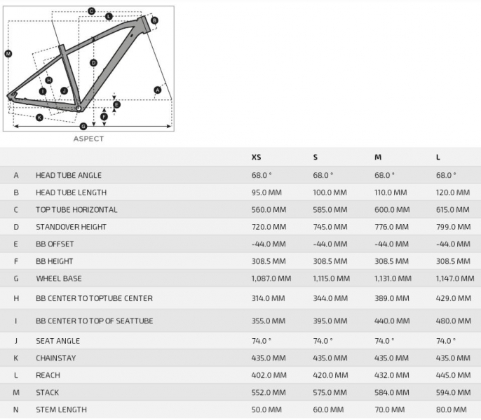 ��������� ���������� ��������� Scott Aspect 760 EQ KH 27  2024
