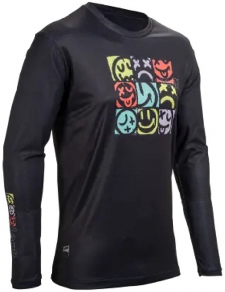 Велоджерси Leatt MTB Gravity 3.0 Jersey, Black  - купить в Москве