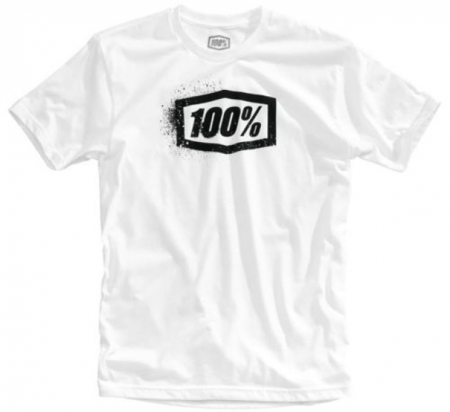 

100% Saga Tee-Shirt (2018), White