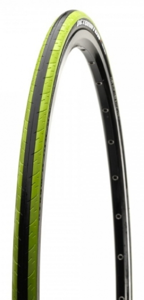 

Maxxis Detonator 700x23C TPI 60 кевлар 57a/62a Dual (2018), Black/green