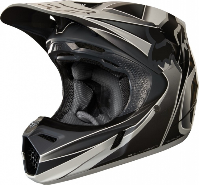 

Fox V3 Kustm Helmet (0), Grey