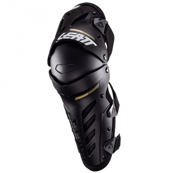 Наколенники Leatt подростковые Dual Axis Knee & Shin Guard Junior Black - купить в Москве