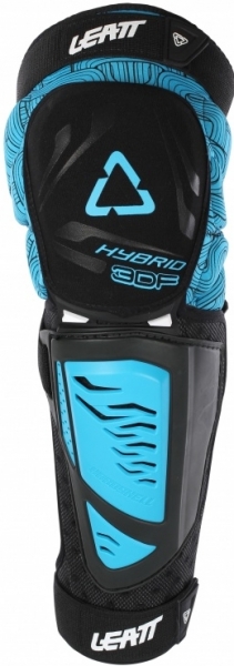 

Leatt 3DF Knee & Shin Guard Hybrid EXT (2017), Black/blue