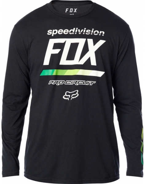 

Fox Draftr LS Tech Tee (2018), Black