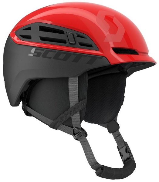 Горнолыжный шлем Scott Couloir Mountain red/iron grey - купить в Москве