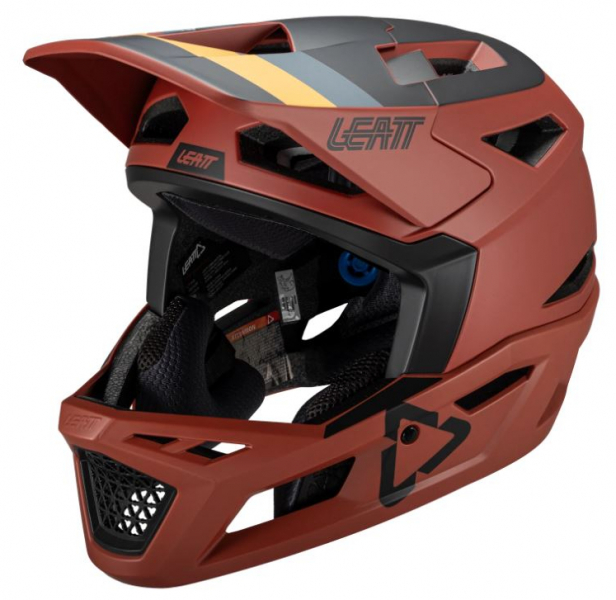 Велошлем Leatt MTB Gravity 4.0 Helmet, Lava  - купить в Москве