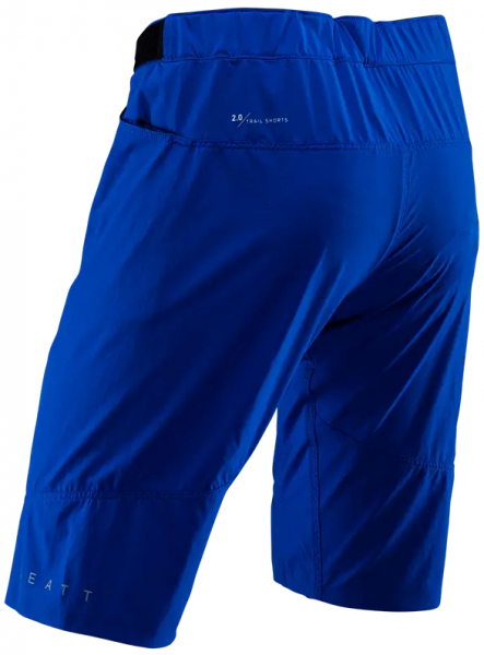 Велошорты Leatt MTB Trail 2.0 Short, Blue - купить в Москве