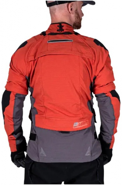 Текстильная мотокуртка Leatt ADV Rally 5.5 Jacket, Burn - купить в Москве