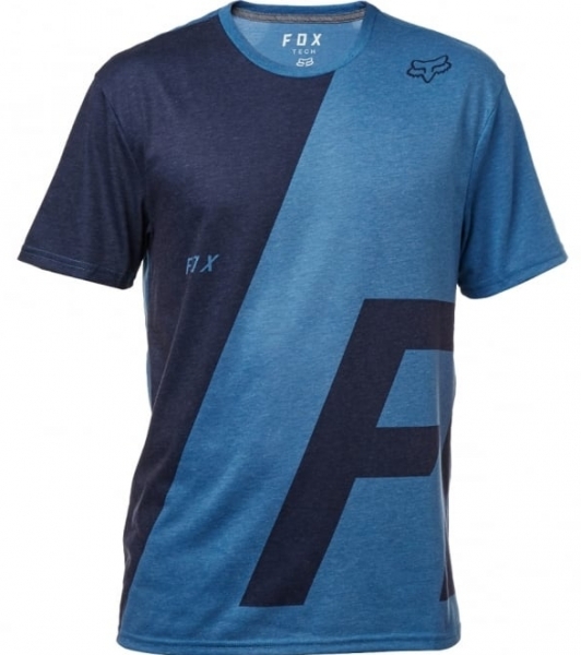 

Fox Inverter SS Tech Tee Heather (2018), Blue