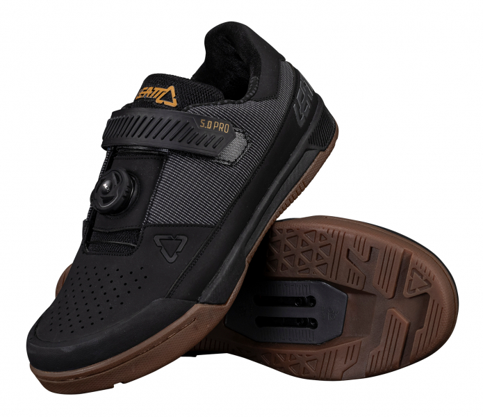 Велотуфли Leatt 5.0 ProClip Shoe, Black - купить в Москве