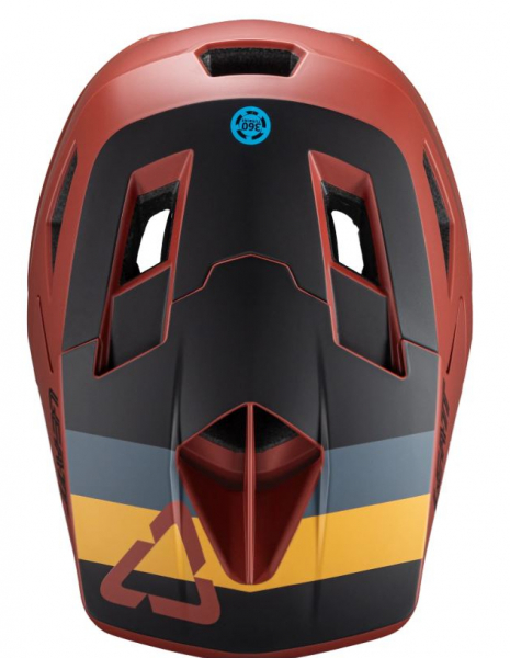 Велошлем Leatt MTB Gravity 4.0 Helmet, Lava  - купить в Москве