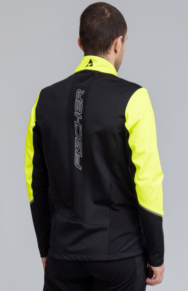 Куртку Fischer Softshell Light Black/Lime - купить в Москве