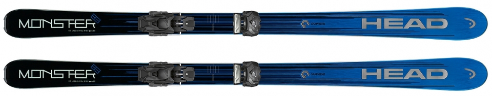 

Head Monster 83 Ti + Attack2 16 GW Br. 95 (2018), Blue