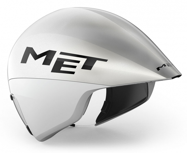 Велошлем Met Drone Wide Body II White Metallic - купить в Москве