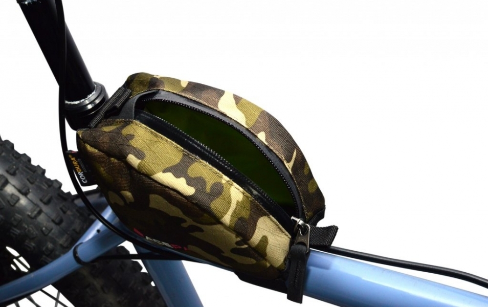 Сумка велосипедная Acepac Tube Bag 0.7L Camo сумка на верхнюю трубу рамы - купить в Москве