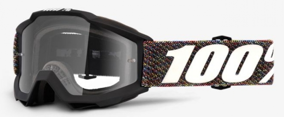 

100% Accuri JR Krick / Clear Lens (2018), Black