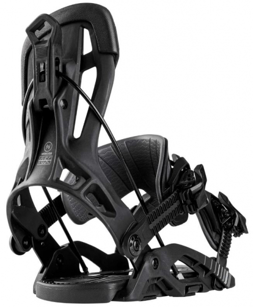 Крепление для сноуборда NIDECKER Flow Fuse Black  - купить в Москве