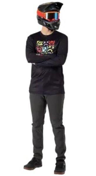 Велоджерси Leatt MTB Gravity 3.0 Jersey, Black  - купить в Москве