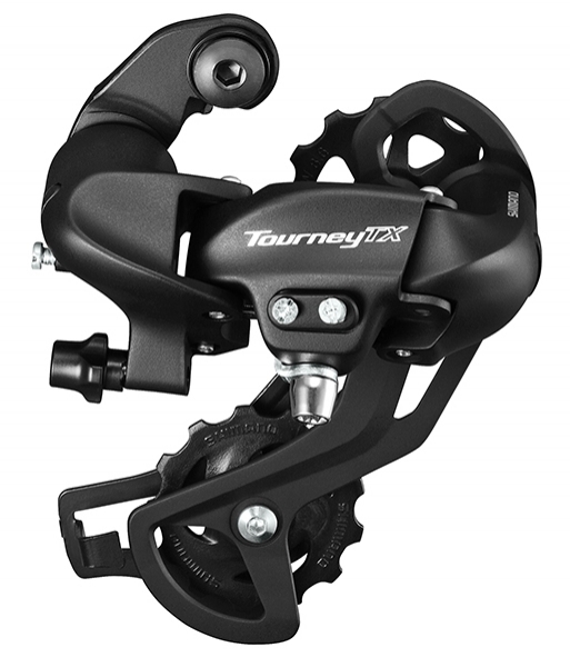 

Shimano Переключатель задний RD-TX800 Tourney, 7/8 скоростей (0), Black