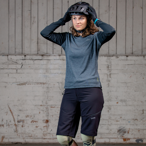 Велошорты IXS Women's Carve EVO, Black - купить в Москве