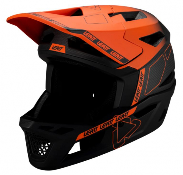 Велошлем Leatt MTB Gravity 6.0 Carbon Helmet, Glow  - купить в Москве