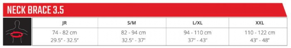 Геометрия велосипеда Защиту шеи Leatt 3.5 Neck Brace Forge