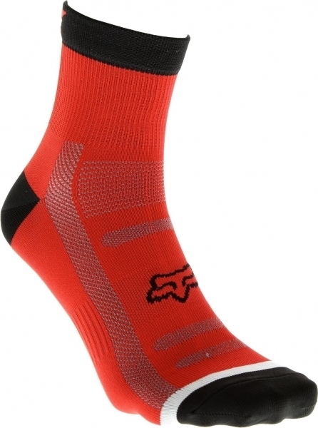 

Fox Trail 4-inch Socks (2017), Red/black