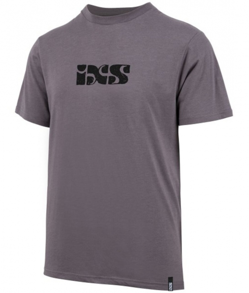 Футболка IXS Brand organic 2.0, Dirty Purple - купить в Москве