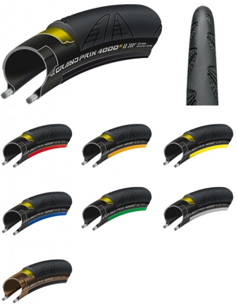 

Continental Grand Prix 4000 S II, 700 x 25C (0), Black