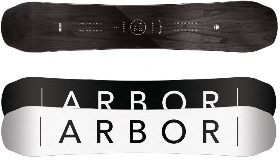 

Arbor Coda Camber (2018), Black