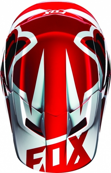 

Fox V1 Race Helmet Visor (2016), Red
