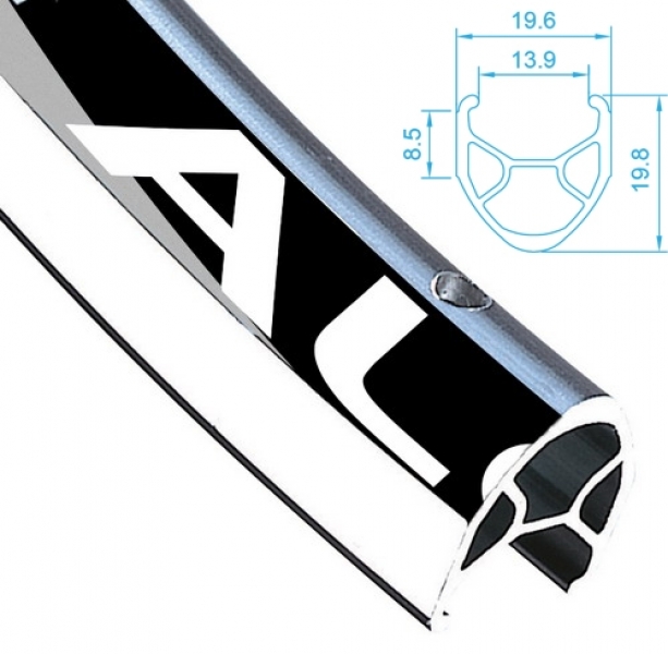 

Alexrims R450, 700Сх14ммх36Н (0), Silver