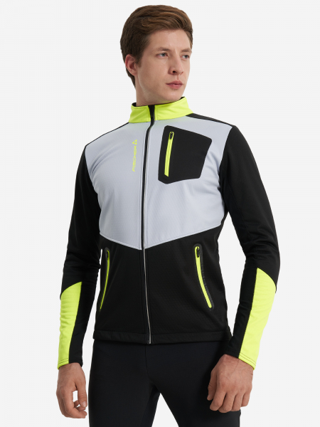 Куртку Fischer Softshell Warm Black/Grey - купить в Москве
