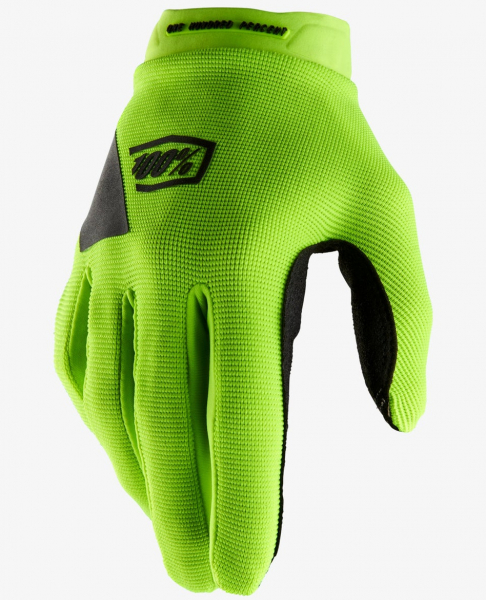 Мотоперчатки 100% Ridecamp Glove, Fluo Yellow - купить в Москве