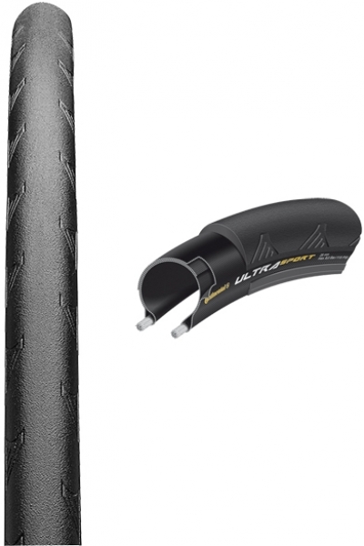 

Continental Ultra Sport II 700 x 32C (0), Black/black