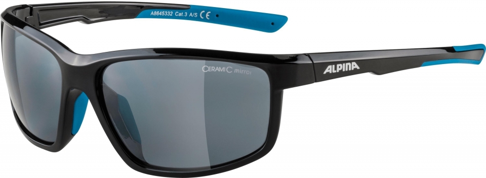 Очки Alpina Defey black cyan/black mirror - купить в Москве