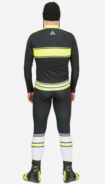 Горнолыжный комбинезон Fischer Retro Black/Lime - купить в Москве