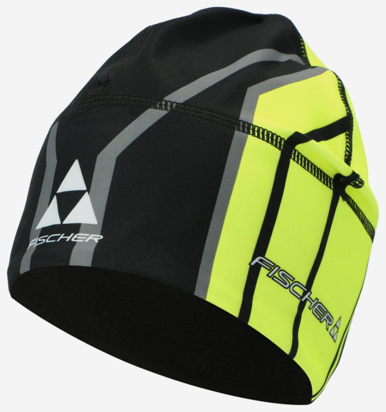 Шапку Fischer Race Black/Lime - купить в Москве