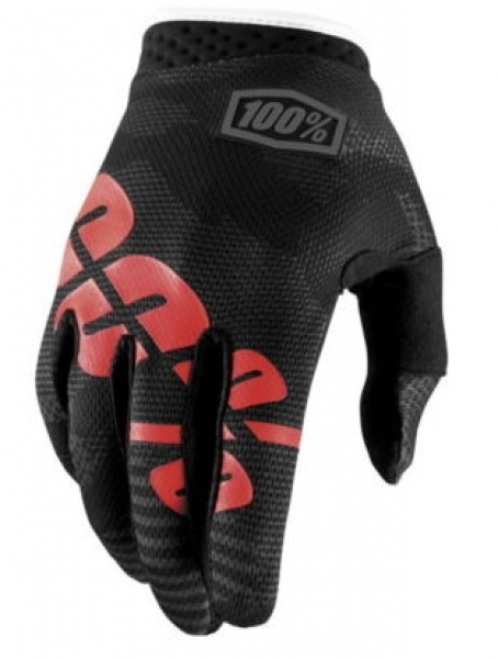 

100% ITrack Glove (2018), Black