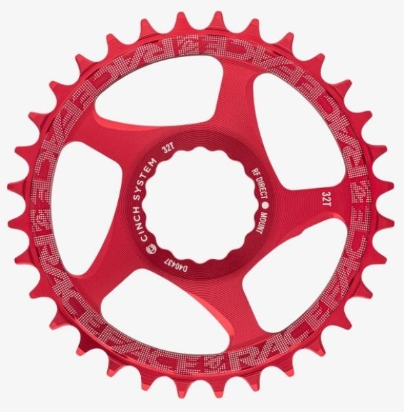 Звезды Race Face Cinch Direct Mount 34T red - купить в Москве