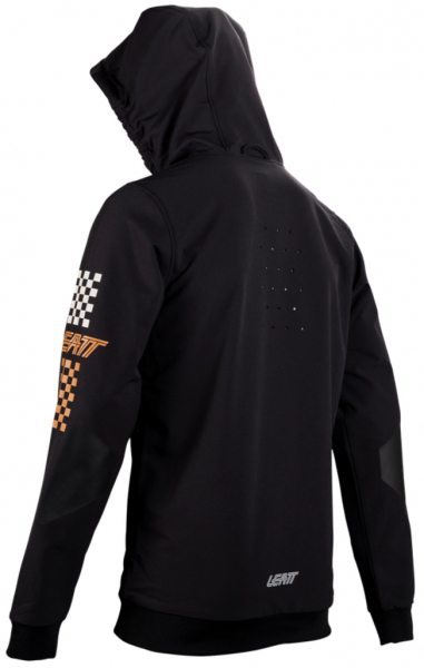 Велокуртка Leatt MTB Gravity 3.0 Hoodie, Black  - купить в Москве