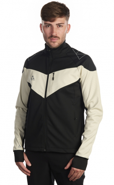 Куртку Fischer Asarna Softshell Black/Keystone - купить в Москве
