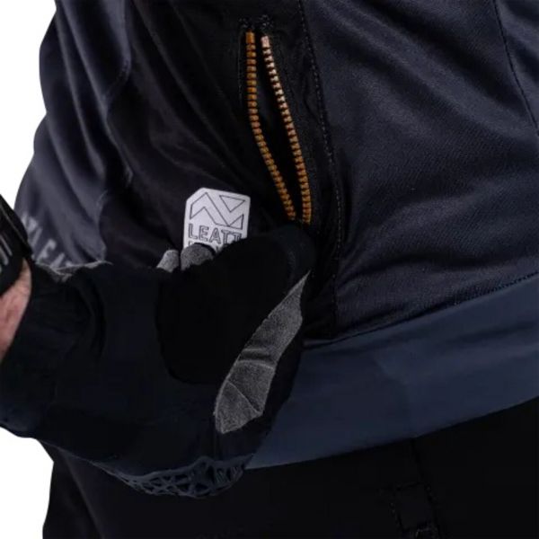 Велоджерси Leatt MTB Trail 3.0 Jersey, Black  - купить в Москве