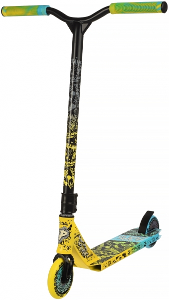 Самокат PLANK 360 yellow/blue 2021 - купить в Москве