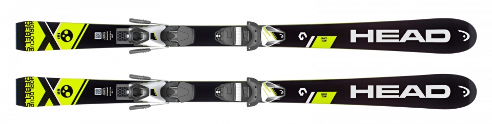 

Head WC iRace Team SLR 2 + SLR 7.5 AC BRAKE 78 [H] (2019), Black/neon yellow