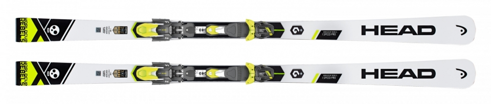 

Head WC Rebels i.Speed Pro SW RP WCR 14 + FF EVO 14 BRAKE 85 [D] (2019), White/black