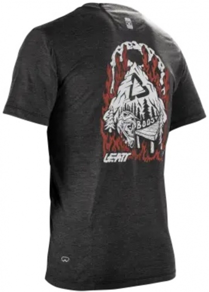 Велоджерси Leatt MTB Gravity 1.0 Jersey, Black  - купить в Москве