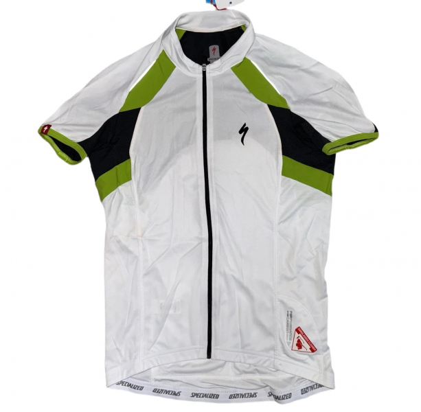 Велоджерси Specialized Perf Carbon SS Jersey White/Green - купить в Москве