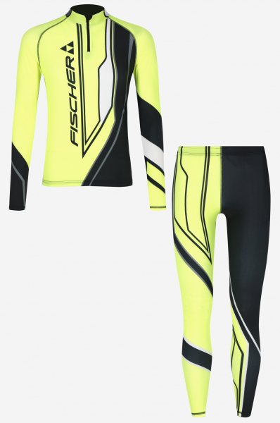 Горнолыжный комбинезон Fischer Nordic Black/Lime - купить в Москве